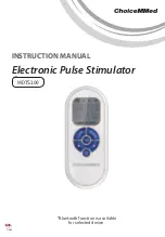 ChoiceMMed MDTS100 Instruction Manual preview