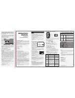 Preview for 1 page of ChoiceMMed OxyWatch C20 Operator'S Manual