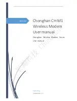 Chonghan CH-M1 User Manual preview