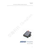 Предварительный просмотр 2 страницы Chonghan CH-M1 User Manual