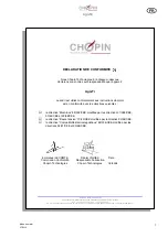 Preview for 7 page of Chopin Agri-TR User Manual