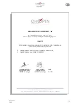 Preview for 53 page of Chopin Aqua-TR User Manual