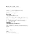 Preview for 8 page of Chord CPA 2500 User Manual