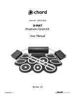 Chord D-MAT User Manual preview