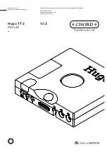 Chord Hugo TT 2 Manual preview