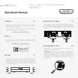 Preview for 1 page of Chord TToby Quick Start Manual