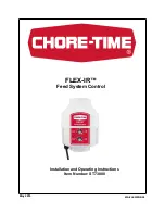 Chore-Time FLEX-IR ST73000 Installation And Operating Instructions Manual preview