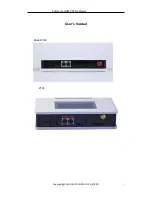 CHOUQIN TECHNOLOGY P168 User Manual preview