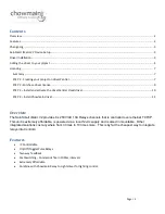 Preview for 2 page of chowmain Sainsmart iMatic v2 Driver Installation And User Manual