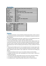 Preview for 1 page of chprety LN-813 Quick Start Manual