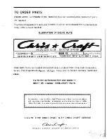 Preview for 2 page of Chris-Craft 307-Q Manual