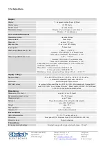 Preview for 4 page of Christ Elektronik CAM 100 Operation Manual