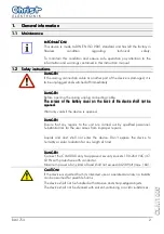 Предварительный просмотр 3 страницы Christ Elektronik CLM1000 Home Instruction Manual