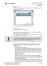 Предварительный просмотр 77 страницы Christ 102300 Operating Manual