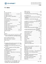 Предварительный просмотр 121 страницы Christ 102300 Operating Manual