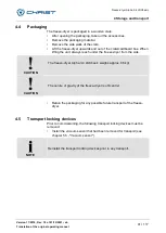 Preview for 41 page of Christ 102444 Operating Manual