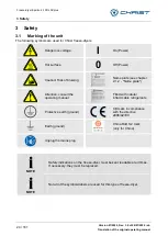 Preview for 24 page of Christ 111122 Operating Manual