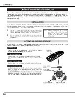 Preview for 40 page of Christie 103-002001 User Manual