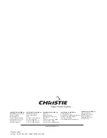 Preview for 48 page of Christie 103-002001 User Manual