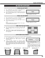 Preview for 21 page of Christie 103-004001 User Manual