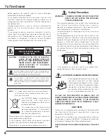 Предварительный просмотр 4 страницы Christie 103-005001 User Manual