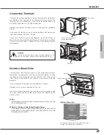 Предварительный просмотр 21 страницы Christie 103-005001 User Manual