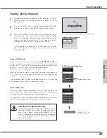 Предварительный просмотр 27 страницы Christie 103-005001 User Manual