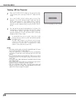 Предварительный просмотр 28 страницы Christie 103-005001 User Manual