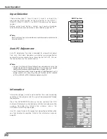 Предварительный просмотр 30 страницы Christie 103-005001 User Manual