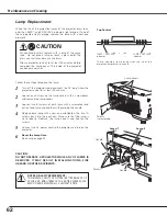 Предварительный просмотр 62 страницы Christie 103-005001 User Manual