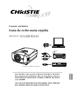 Предварительный просмотр 17 страницы Christie 103-008100-01 Quick Reference Manual