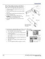 Предварительный просмотр 4 страницы Christie 103-009100-01 Instruction Sheet