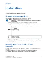 Preview for 7 page of Christie 145-013105-01 User Manual