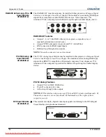 Предварительный просмотр 166 страницы Christie 1920-DX User Manual