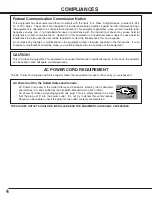 Preview for 4 page of Christie 38-MX3001-01 User Manual