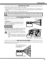 Предварительный просмотр 9 страницы Christie 38-RS1001-02 User Manual