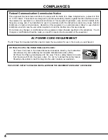 Preview for 4 page of Christie 38-RS1002-01 User Manual