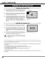 Preview for 22 page of Christie 38-RS1002-01 User Manual