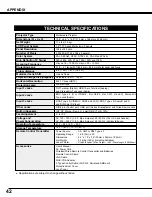 Preview for 42 page of Christie 38-VIV202-01 User Manual