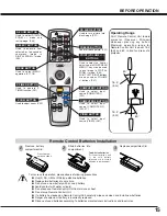 Preview for 15 page of Christie 38-VIV207-01 User Manual