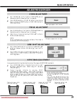 Preview for 21 page of Christie 38-VIV211-01 User Manual