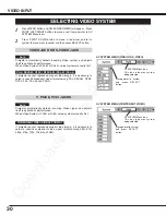 Preview for 31 page of Christie 38-VIV212-01 User Manual