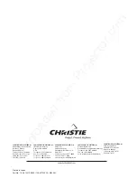 Preview for 45 page of Christie 38-VIV212-01 User Manual