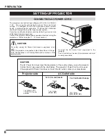 Предварительный просмотр 8 страницы Christie 38-VIV212 User Manual