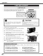 Preview for 44 page of Christie 38-VIV303-01 LX45 User Manual