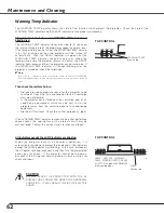 Preview for 62 page of Christie 38-VIV304-01 User Manual