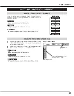 Предварительный просмотр 37 страницы Christie 38-VIV402-01 User Manual