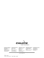 Предварительный просмотр 56 страницы Christie 38-VIV402-01 User Manual