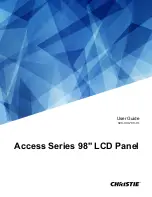 Christie Access Series User Manual предпросмотр