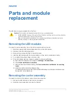 Предварительный просмотр 8 страницы Christie Apex Series Service Manual